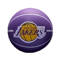 Abbildung von Wilson Basketball, NBA Dribbler, Chicago Bulls, für den Innen und Außenbereich, Kindergröße, Ø 6 cm, lila