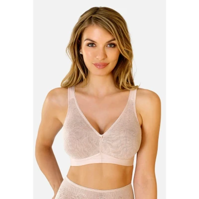 Abbildung von Rosme Powerlace Tshirt BH, Damen, Größe: 95H, Silver peony