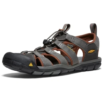 Abbildung von Keen Clearwater CNX Trekkingsandale Raven/tortoise shell, Herren, Größe: 47, shell Schuhe