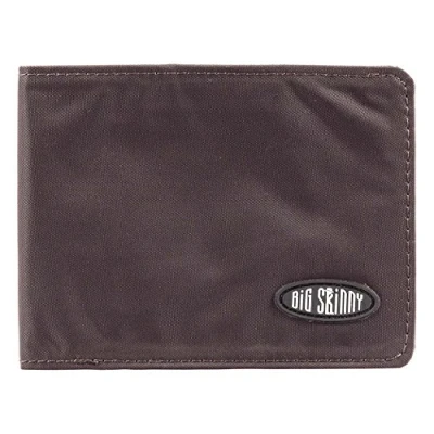 Abbildung von Big Skinny Herren Slimline Bi Fold Slim Portemonnaie für bis zu 25 Karten braun