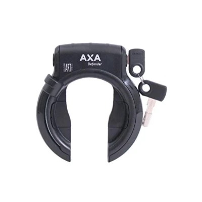 Abbildung von Rahmenschloss Axa Defender + RLC 100 Einsteckkette Satteltasche