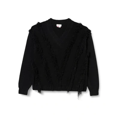 Abbildung von ZITHA Women&#039;s Damen Strickpullover 19025434 ZI01, Schwarz, M/L Sweater