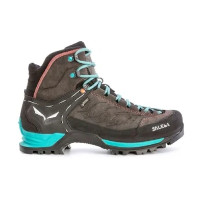Abbildung von Salewa MTN Trainer MID GTX Hikingschuh, Damen, Größe: 41, Magnet/viridian green Schuhe