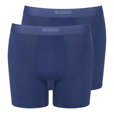 Abbildung von Sloggi EVER EASE 2PACK Panties, Herren, Größe: Medium, Dark blue