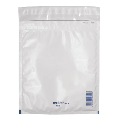 Abbildung von aroFOL® POLY 5/E Luftpolstertaschen für DIN C5 weiß