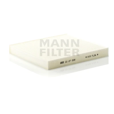 Abbildung von MANN FILTER CU 27 008 Innenraumfilter Partikelfilter 263 243 30 JEEP: GRAND CHEROKEE 4, DODGE: Durango