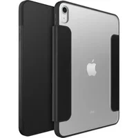 Abbildung von OtterBox Symmetry Folio Hülle für iPad Air 13&quot; (2024), stoßfeste, sturzsichere, dünne Schutzhülle, nach Militärstandard getestet, Schwarz