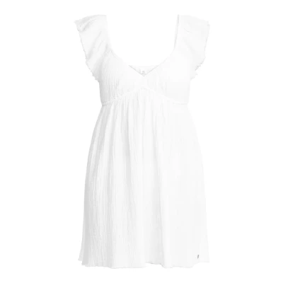 Abbildung von Roxy LUNA MIT PUFFÄRMELN Freizeitkleid, Damen, Größe: Large, Wbs