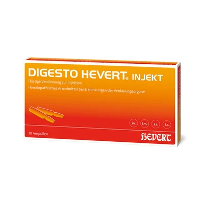 Abbildung von Digesto Hevert Injekt Ampullen 10X2 ml
