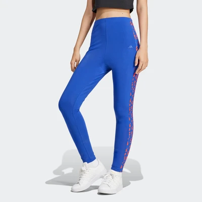 Abbildung von adidas Sportswear Essentials Stripes Leggings Tights, Damen, Größe: Small, Semi lucid blue