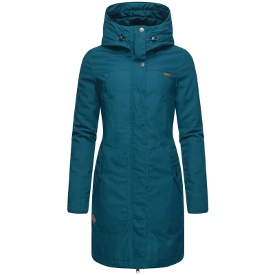 Abbildung von Ragwear Jannisa Wintermantel, Damen, Größe: XS, Dark green