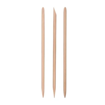 Abbildung von Niyok® Manikürstäbchen Holz Nagelhautschieber Holzstäbchen doppelseitig Nagelhaut Remover Sticks Maniküre Stäbchen aus Birkenholz Nagelhautpflege Nachhaltig &amp; plastikfrei