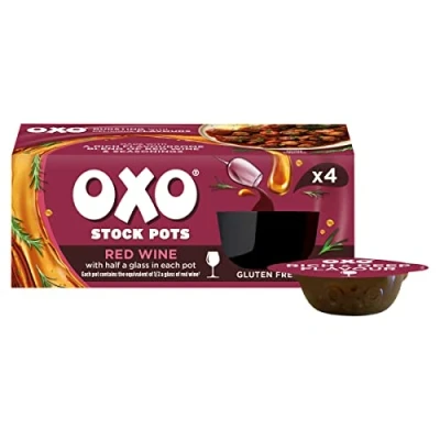 Abbildung von Oxo, Rotwein Suppentöpfe, 80 g, 4 Stück