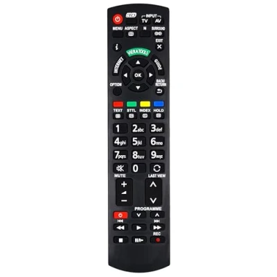 Abbildung von Ersatz Fernbedienung für Panasonic TV TX L32ET5YW L32ETW5 L32ETW5W L37D28 L37D28B L37D28BS