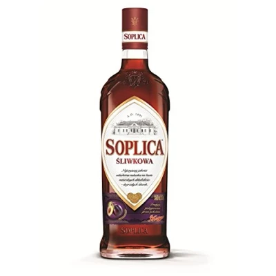 Abbildung von 5 Flaschen Soplica Pflaume/Sliwkowa Likör aus Polen a 0,5L 30% Vol. (5 x 0.5L)