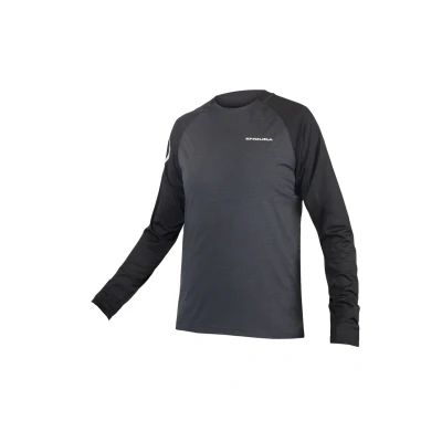 Abbildung von Endura Langarm Langarmshirt, Herren, Größe: Small, Grau