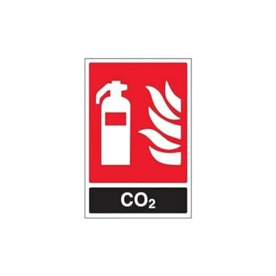 Abbildung von VSafety 11030AU S&#039;CO2 ID&#039; Schild, Hochformat, 200 mm x 300 mm, 3 Stück