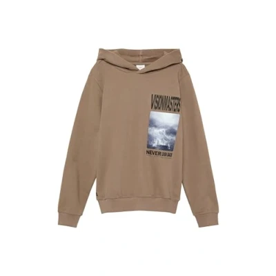 Abbildung von s.Oliver MIT Front Kapuzenpullover für Kinder, Größe: 146/152, Cognac