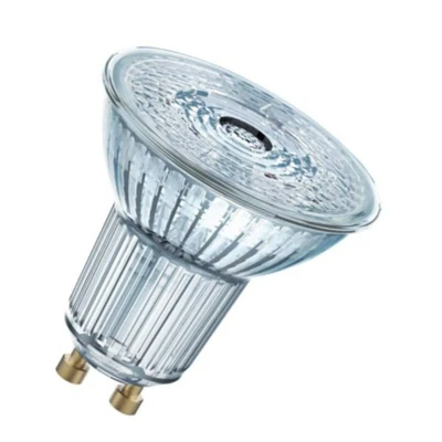 Abbildung von OSRAM Dimmbare PAR16 LED Reflektorlampe mit GU10 Sockel, Warmweiss (2700K), Glas Spot, 8.3W, Ersatz für 80W Reflektorlampe, SUPERSTAR PAR16, Warmweiß