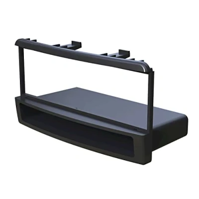 Abbildung von Audioproject A120 Radioblende kompatibel mit Ford Fiesta Escort Focus MK1 2 Mondeo MK3 Galaxy Cougar Puma Transit Scorpio Mazda 121 Ablagefach Autoradio schwarz
