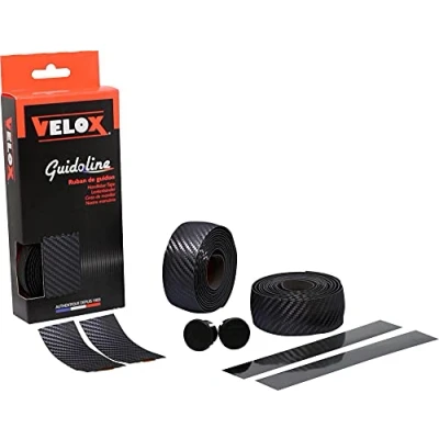 Abbildung von Lenkerband Velox Carbonoptik Ø2.5 X 30mm 1.75m Schwarz (2 Stück Im Karton)