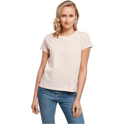 Abbildung von Build Your Brand womens BY052 Ladies Box Tee T Shirt, pink, S