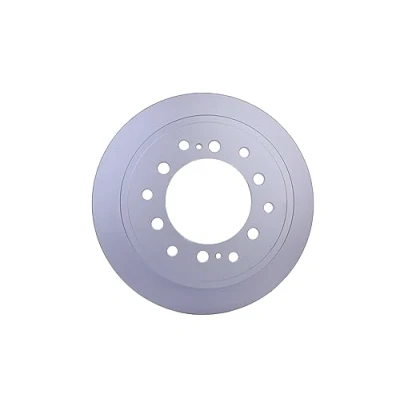 Abbildung von HELLA PRO 8DD 355 122 711 Bremsscheibe 312 18 06/14 139,7 innenbelüftet beschichtet ohne Radbefestigungsbolzen, Radnabe