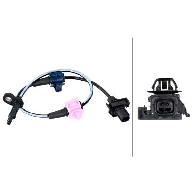 Abbildung von HELLA 6PU 358 218 871 ABS Sensor mit Klammer Hallsensor 2 540 HONDA: CR V 4