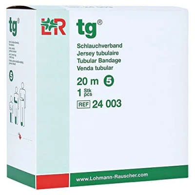 Abbildung von TG Schlauchverband Größe 5 20 m weiß 1 St