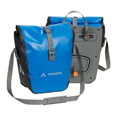 Abbildung von VAUDE Aqua Front Fahrradtasche 2 Vorderradtaschen (2x14L) wasserdicht Made in Germany