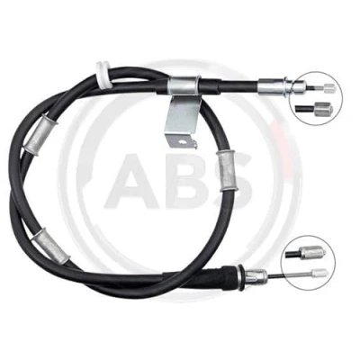 Abbildung von A.B.S. K19835 Handbremsseil 1128mm Scheibenbremse JEEP: GRAND Cherokee 2, II