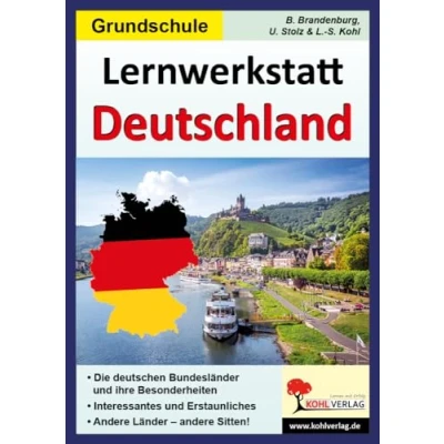 Abbildung von Lernwerkstatt Deutschland: Grundschule: Arbeitsblätter zu allen Bundesländern Deutschlands