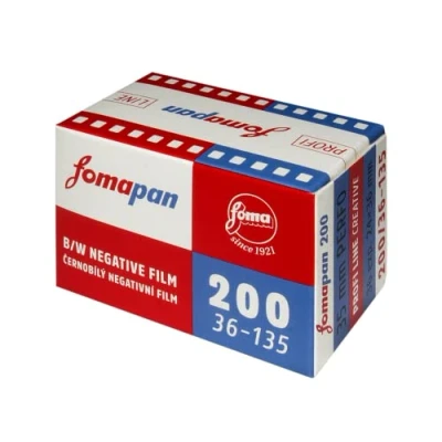 Abbildung von Foma PAN Creative 200 135/36 Schwarz/Weiß Negativfilm mit bis zu 36 Aufnahmen, FO11331 1J