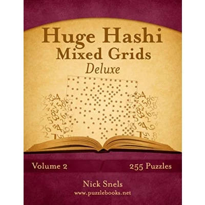 Abbildung von Huge Hashi Mixed Grids Volume 2 255 Puzzles