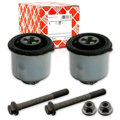Abbildung von FEBI BILSTEIN 40631 Reparatursatz, Achskörper Hinterachse links, rechts mit Schraubensatz, Mutter FORD: FIESTA 5, Fusion Kombi