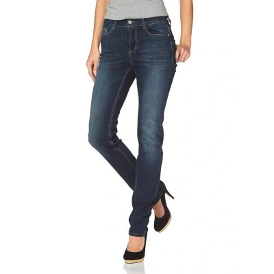 Abbildung von MAC Jeans Angela Slim Fit, Damen, Größe: 34x34, Blue