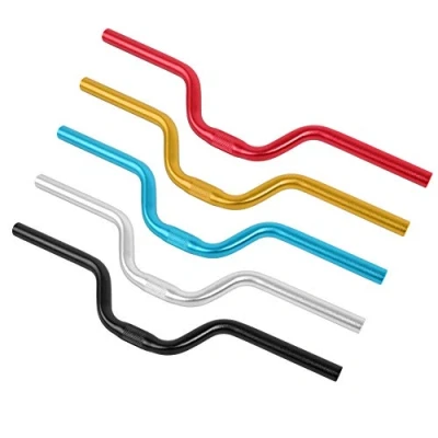 Abbildung von mtb lenker,Mtb Lenker,Kinder Fahrrad Lenker,Lenker 520Mm Blau,Riser Lenker,Leichtes Aluminiumlegierung Mountainbike Rennrad Fixed Gear Riser Bar Lenker 25.4Mm * (Schwarz,Rot,Blau,Golden,Silbern)