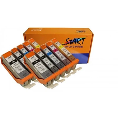 Abbildung von 81429 Start 10 XL Ersatz Chip Patronen kompatibel zu Canon PGI 570 PGBK Schwarz