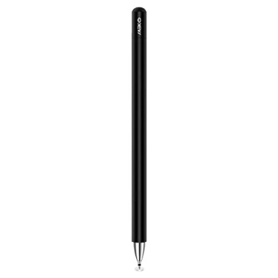 Abbildung von MEKO Eingabestift Disc Touch Pen, 2 in 1 Stylus Pen universal Touchstift 100% kompatibel mit Allen Tablets Touchscreen iPhone iPad Samsung Surface Huawei Chromebook usw, magnetische Kappe, Schwarz