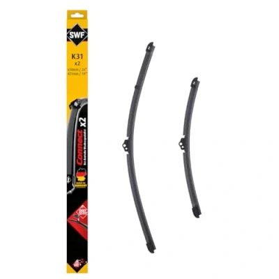 Abbildung von Scheibenwischer Swf 507868 vorne Flachbalkenwischblatt mit Spoiler FORD: MONDEO 4 Turnier, Focus C Max, BMW: 5 Limousine, Touring
