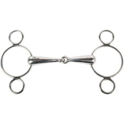 Abbildung von Harry&#039;s Horse Pessoa Longierbrille 2 zusätzliche Ringe 21mm 12,5 RVS