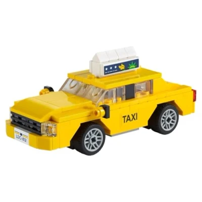 Abbildung von LEGO® Gelbes Taxi 40468 Creator Expert Konstruktionsspielsteine, (124 St)
