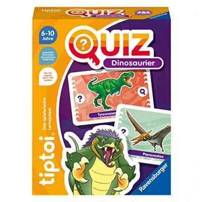 Abbildung von Ravensburger Spiel, Kinderspiel tiptoi® Quiz Dinosaurier, Made in Europe, FSC® schützt Wald weltweit