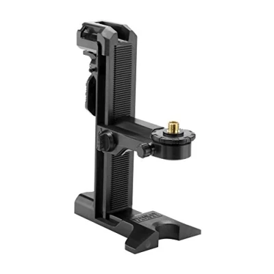 Abbildung von Stanley FMHT1 77435 FatMax Universal Wandhalterung 5/8 Zoll Gewinde, 20 cm höhenverstellbar, Schwarz