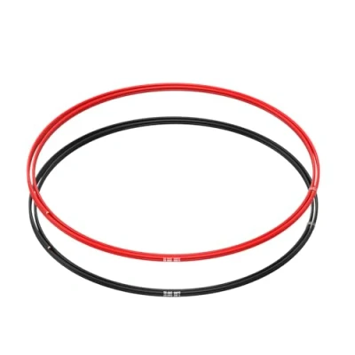 Abbildung von MMOBIEL 28 AWG Silikon Elektronik Kabel Gauge (0,08mm²) Verzinnte Kupferkabel 2 Separate Rot &amp; Schwarz Jede 1,5 m / 5 ft für Elektrische Reparatur, Sensoren, Drohnen, Lautsprecherkabel