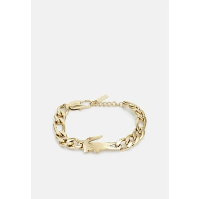 Abbildung von Lacoste Crocodile Unisex Armband goldcoloured, Größe: One Size, Gold coloured
