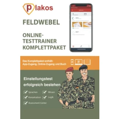 Abbildung von Feldwebel Einstellungstest: Die perfekte Vorbereitung auf Einstellungstest, Assessment Center und Sporttest bei der Bundeswehr