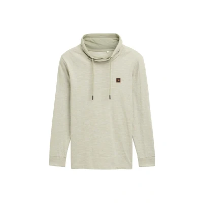 Abbildung von TOM Tailor MIT Stehkragen Langarmshirt, Herren, Größe: XXL, Grass green stripe