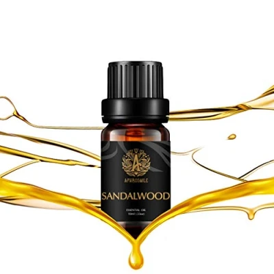 Abbildung von Aromatherapie Sandelholz wesentliches Öl, 10ml 100% reinen Öl für Diffuser,Therapeutic Grade Sandalwood Ätherisches Luftbefeuchter,Aromatherapie Sandelholzöl Massage