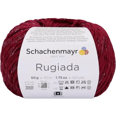Abbildung von Schachenmayr Rugiada, 50G weinrot Handstrickgarne